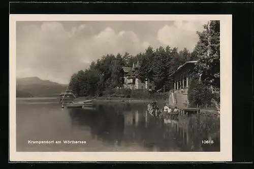 AK Krumpendorf, Blick auf den Wörthersee