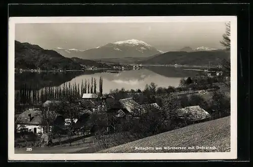 AK Pritschitz, Wörthersee mit Dobratsch