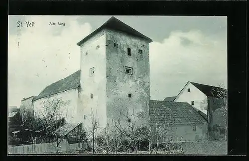 AK St. Veit, Alte Burg