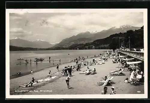 AK Millstatt am See, Badebetrieb im Strandbad