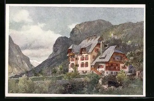 AK Oberdrauburg, Erholungsheim und Gasthof Stern, Eigentümer: Leopold und Marie Reichenwallner
