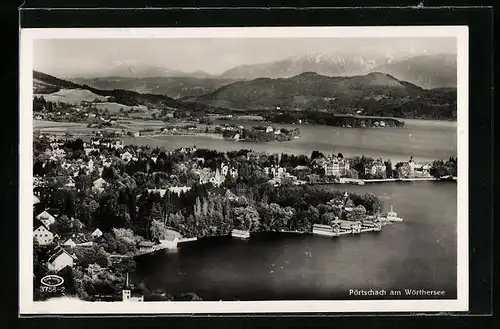 AK Pörtschach am Wörthersee, Teilansicht