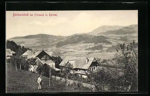 AK Friesach, Barbarabad mit Aussicht