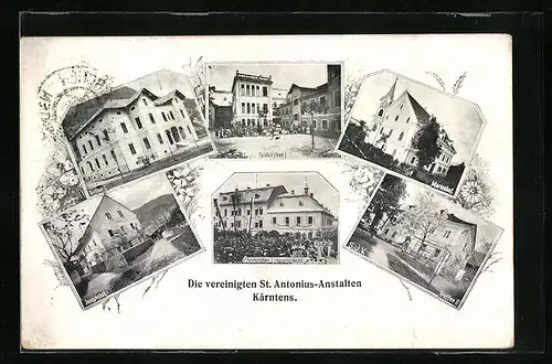 AK Feldkirchen, Die vereinigten St. Antonius-Anstalten