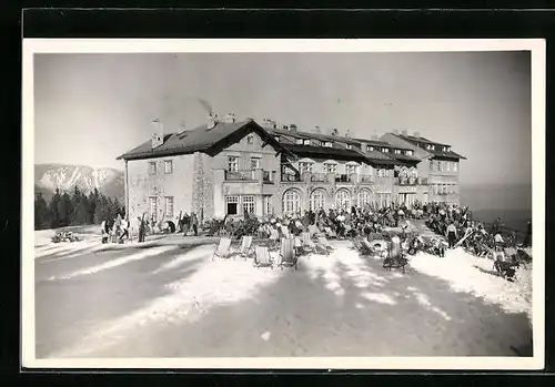 AK Rax, Raxbahn Bergstation mit Gasthof