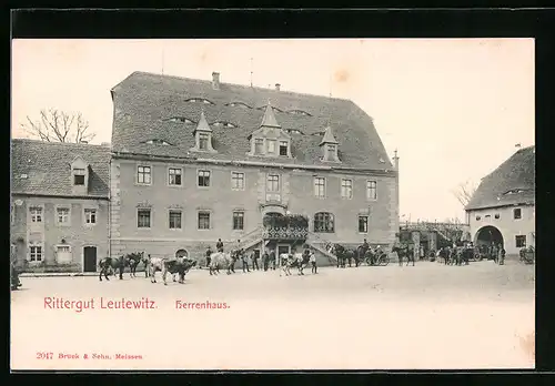 AK Käbschütztal-Leutewitz, Herrenhaus des Rittergutes
