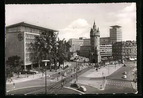 AK Frankfurt /Main, Am Eschenheimer-Turm