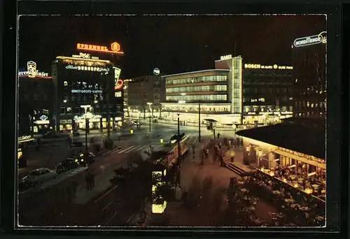 AK Hannover, Zentrum, Cafe am Kröpcke