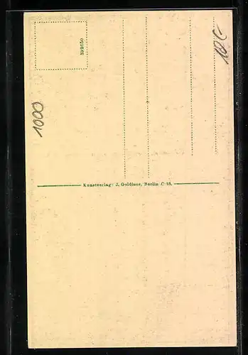 AK Berlin, Reichstagsgebäude, Lesesaal, Innenansicht