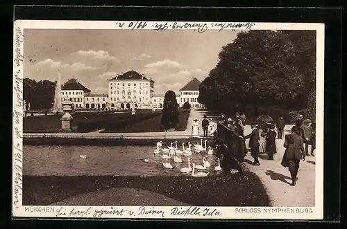 AK München, Schloss Nymphenburg