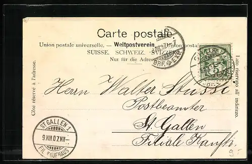 AK Chur, Kaserne mit Calanda