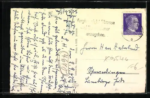 AK Zwickau i. Sa., Blick auf den Markt