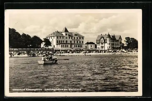 AK Kühlungsborn, Erholungsheime am Weststrand