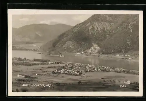 AK Joching i. d. Wachau, Ortsansicht aus der Vogelschau