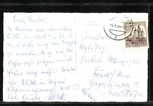 AK Neunkirchen, Ortsansicht mit Gasthof zum alten Brauhaus