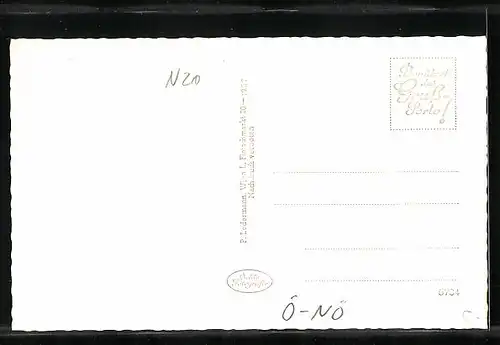 AK Maria Lanzendorf, Strassenpartie mit Kirche