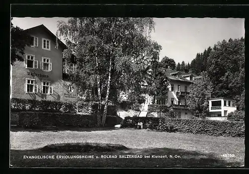 AK Kleinzell, Evangelische Erholungsheime und Solbad Salzerbad