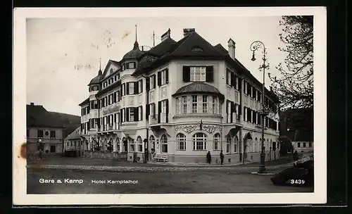 AK Gars a. Kamp, Blick auf Hotel Kamptalhof