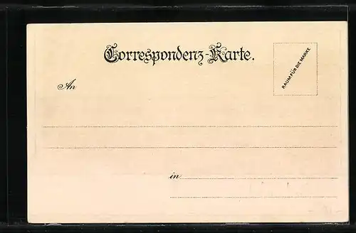 Lithographie Kaltenleutgeben, Ortsansicht aus der Vogelschau