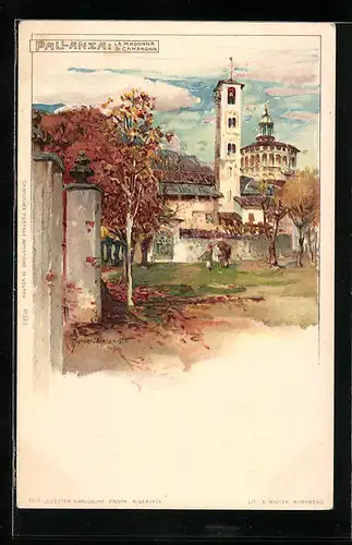 Künstler-AK Manuel Wielandt: Pallanza, La Madonna di Campagna