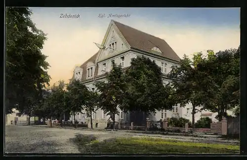 AK Zehdenick, Blick zum Kgl. Amtsgericht