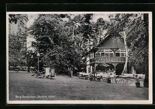 AK Dittersbach, Berggasthaus Schöne Höhe