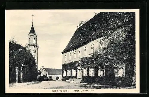 AK Mühlberg /Elbe, Rittergut Güldenstern