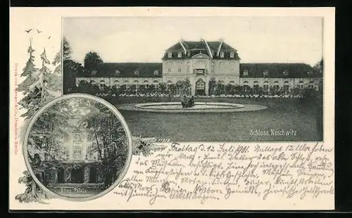 AK Neschwitz, Schloss Neschwitz, Altes Palais