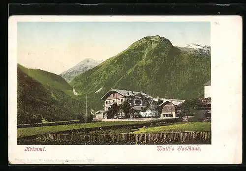 AK Krimml, Waltl`s Gasthaus