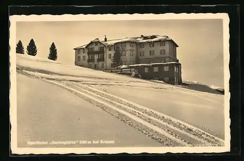 AK Krimml, Sporthotel Gerlosplatte im Schnee
