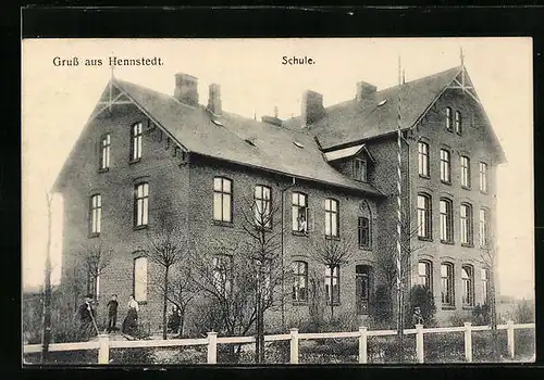 AK Hennstedt, Ansicht der Schule