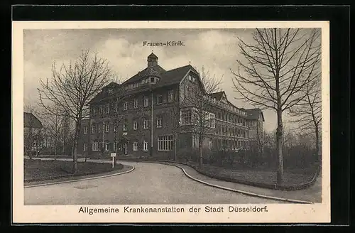 AK Düsseldorf, Allgemeine Krankenanstalten, Frauen-Klinik