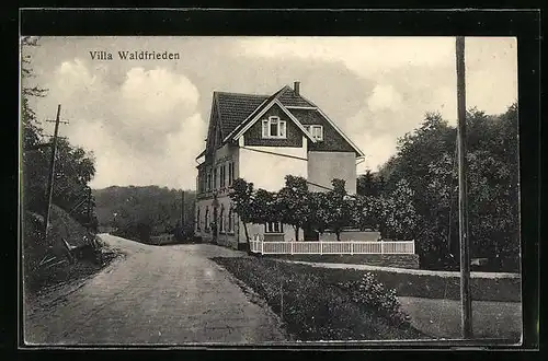 AK Beilstein /Rhld., Hotel Villa Waldfrieden