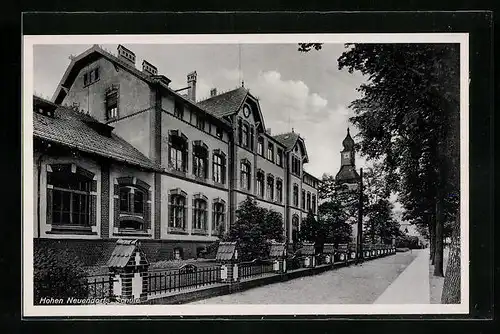 AK Hohen Neuendorf, Blick auf die Schule