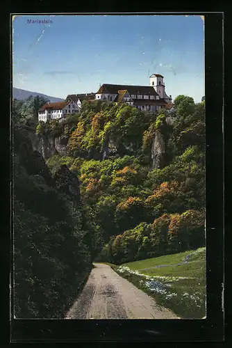 AK Mariastein, Ansicht des Klosters aus der Ferne