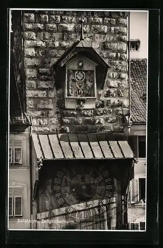 AK Solothurn, Relief am Zeitglockenturm