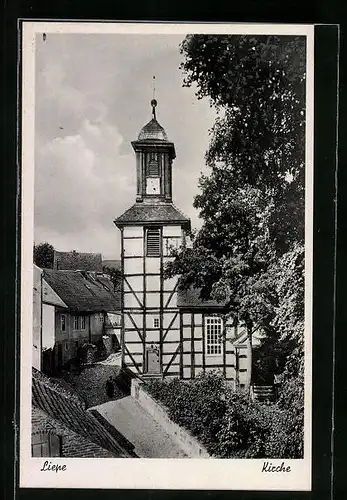 AK Liepe, Blick auf die Kirche
