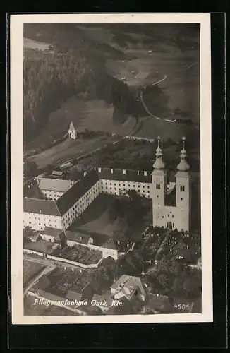 AK Gurk, Fliegeraufnahme vom Kloster