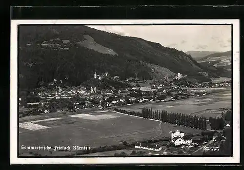 AK Friesach, Gesamtansicht aus weiter Ferne