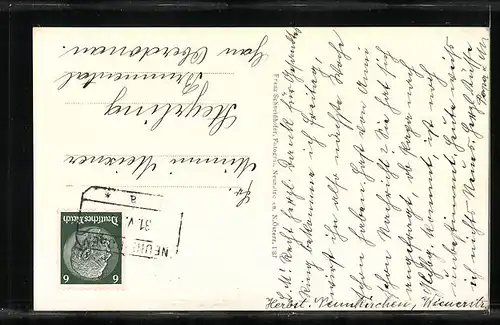 AK Neunkirchen, Partie am Rathaus