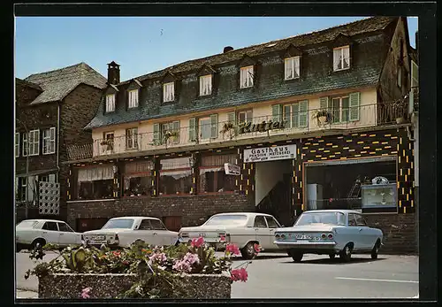 AK Bremm /Mosel, Gasthaus und Metzgerei Karl A. Hutter