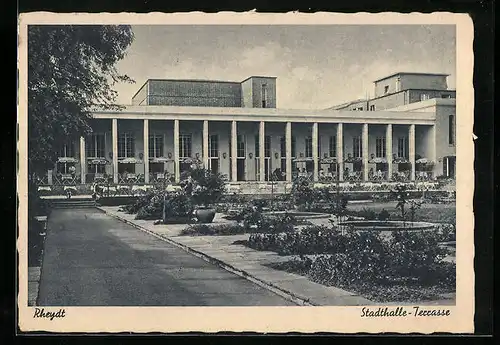 AK Rheydt, Stadthalle-Terasse