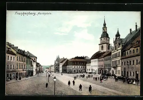 AK Frankenberg, Am Marktplatz