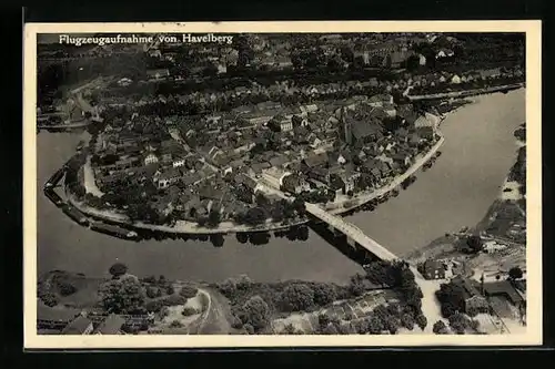 AK Havelberg, Fliegeraufnahme