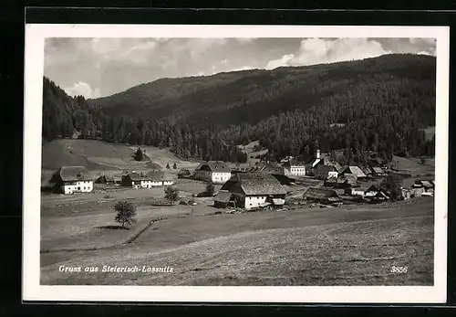 AK Steierisch-Lassnitz, Panorama des Ortes