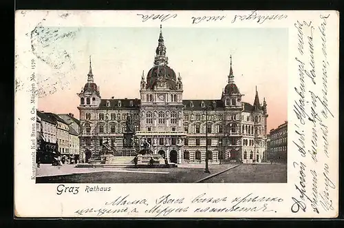 AK Graz, Partie am Rathaus