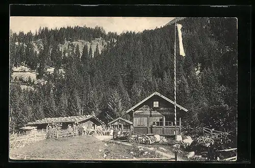 AK Badgastein, Almhütte in der Prossau