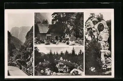 AK Pass Lueg, Gasthaus zur Passhöhe