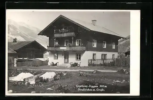 AK Neukirchen a. Grossv., Gasthaus Siggen