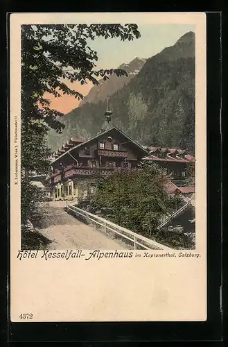 AK Kaprun, Hotel Kesselfall-Alpenhaus